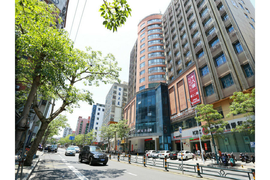 锦江都城酒店海南省政府日月广场免税店 Haikou  Esterno foto